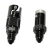 -3 AN Black Aluminum Quick Release Dry Brake Line Coupling Fitting -3AN 3AN