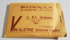 Van Alstine Round Bottom Tire Groover Blades 12 Pack Grooving VR #3 3/32"