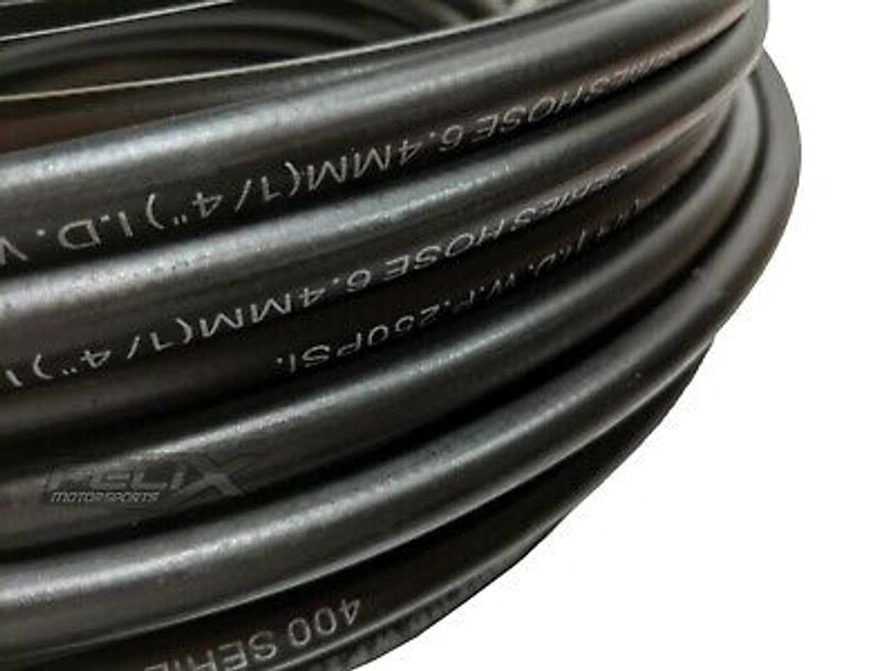 -4 AN 400 Series Rubber Fuel Line Hose Oil Per 1 Foot Feet AN4 4AN 1/4 -4AN