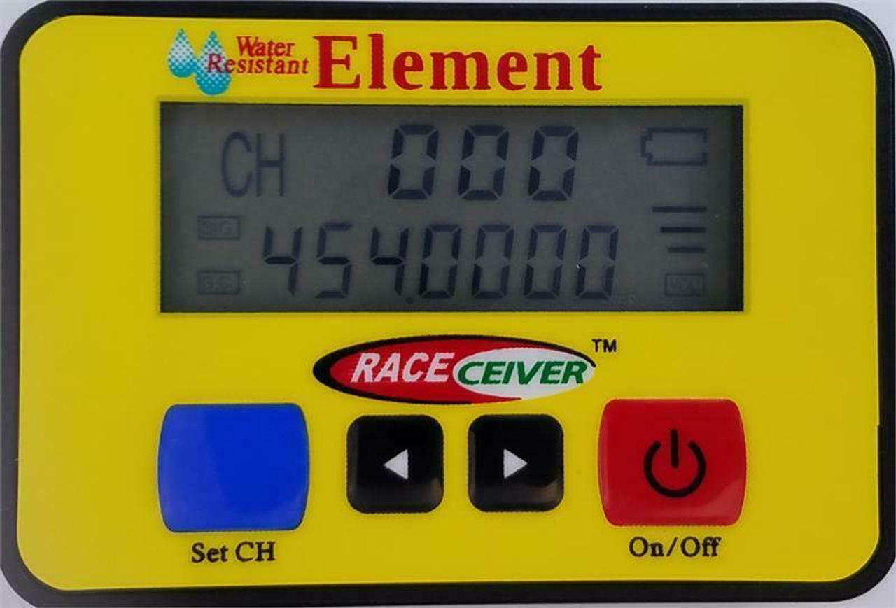 Raceceiver Element Rechargeable Drivers Radio