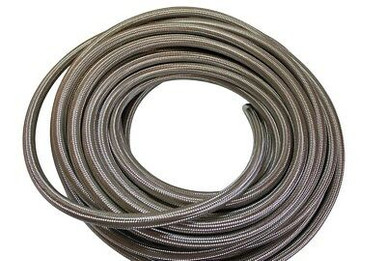 8 AN Braided Nylon Fuel Line Hose 1500 PSI CPE Synthetic Rubber