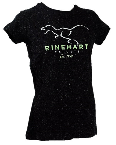 Black Women's Glitter T-Shirt