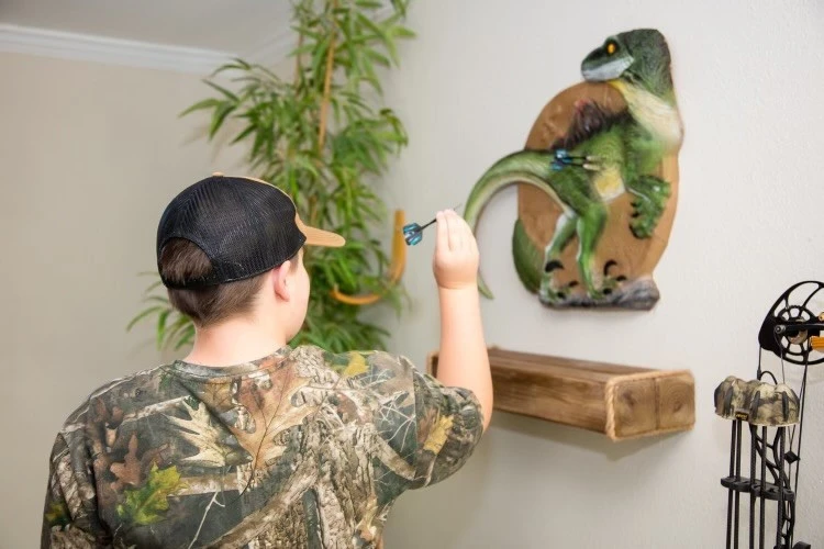 Velociraptor Game Room Dartboard