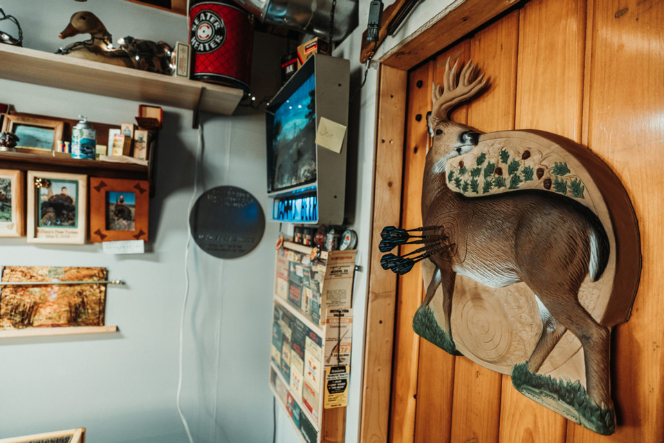 Bull Elk Game Room Dartboard Blem