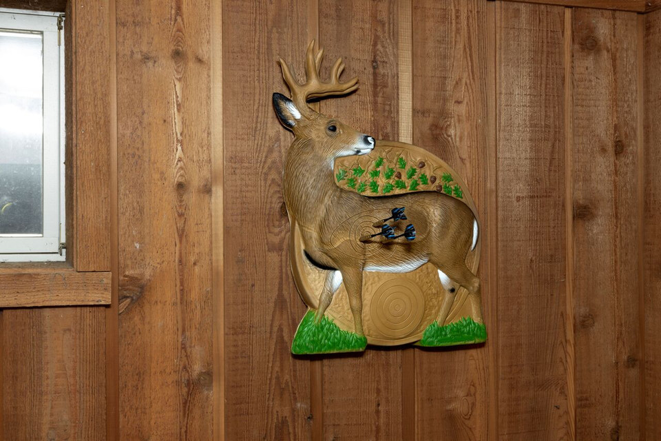 Whitetail Game Room Dartboard Blem
