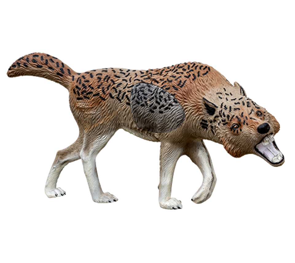 Snapping Wolf Target