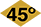 45° Symbol