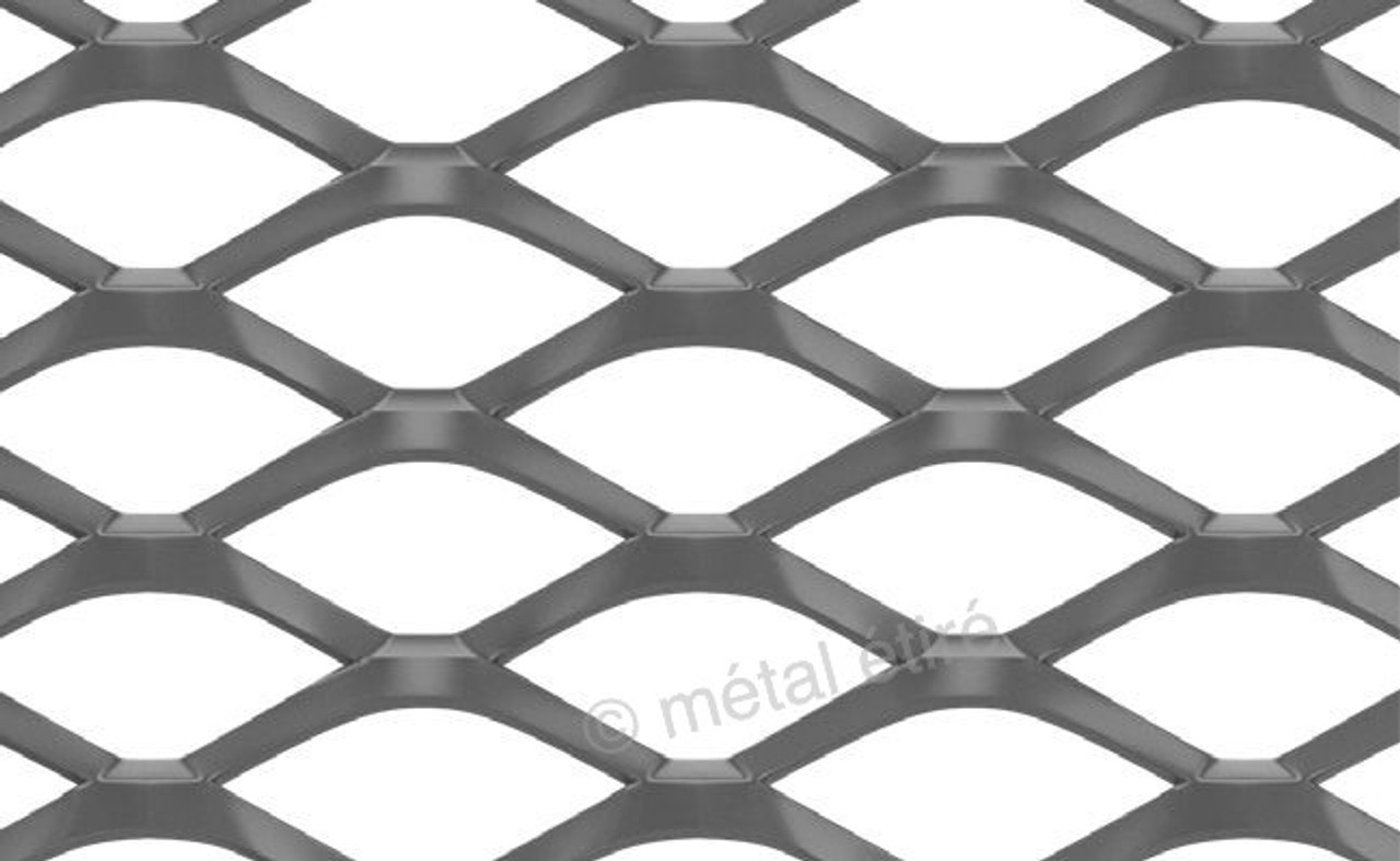 Tissus métalliques - toile métallique - GRILLE METAL DEPLOYE