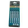 Jigsaw Blades For Bosch PST 850 PE 5 Pack Straight/Curve/Metal Cut