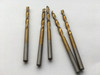 Mini Drill Bits 25Pcs HSS Titanium 1mm 1.5mm 2mm 2.5mm 3mm