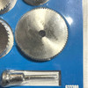Dremel Mini Saw Blade Kit HSS Blades 22mm-44mm