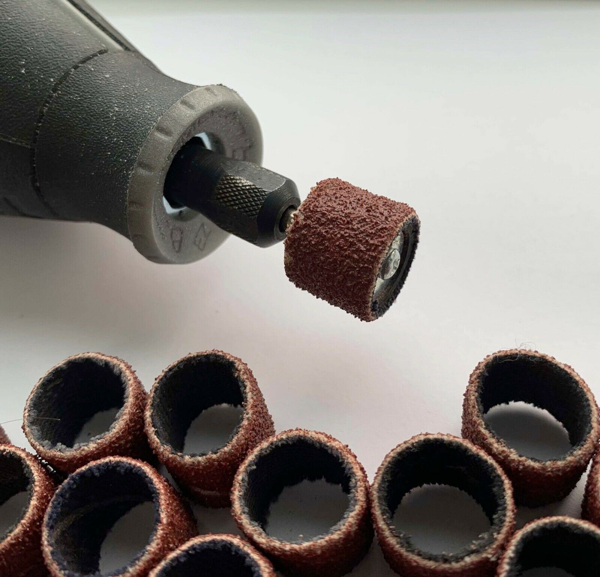 Dremel Drum Sander Rotary 12mm Drum Sanding Kit x50 + Mandrel DIYSupplies