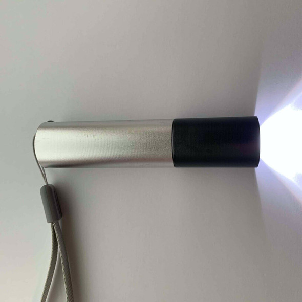 Compact Rechargeable LED Torch Aluminium