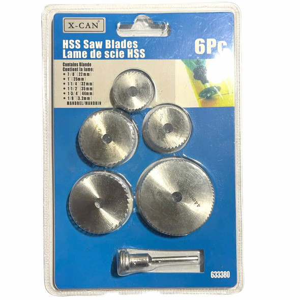 Dremel Mini Saw Blade Kit HSS Blades 22mm-44mm