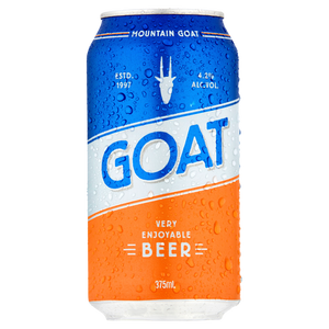 Mountain Goat Goat 375mL Cans 24 Pack Mountain Goat Goat 375mL Cans 24 Pack