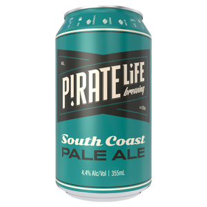 Pirate Life South Coast Pale Ale 355mL Cans 16 Pack Pirate Life South Coast Pale Ale 355mL Cans 16 Pack