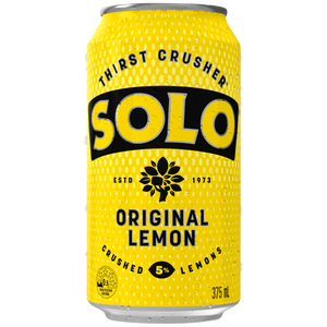 Solo Lemon 375mL Cans 30 Pack Solo Lemon 375mL Cans 30 Pack