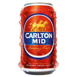 Carlton Mid 375mL Cans 30 Pack Carlton Mid 375mL Cans 30 Pack