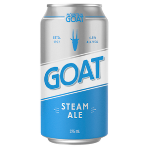 Mountain Goat Steam Ale 375mL Cans 24 Pack