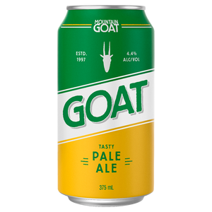 Mountain Goat Tasty Pale Ale 375mL Cans 24 Pack Mountain Goat Tasty Pale Ale 375mL Cans 24 Pack