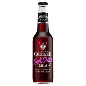 Vodka Cruiser Black Cherry Cola 275mL Bottles 24 Pack Vodka Cruiser Black Cherry Cola 275mL Bottles 24 Pack