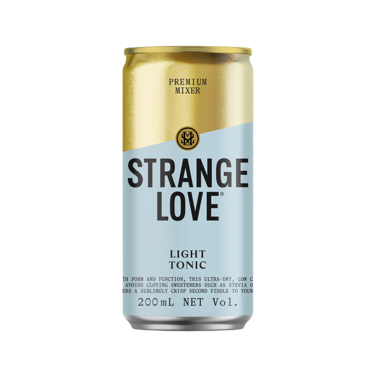 StrangeLove Light Tonic 200mL Cans 24 Pack