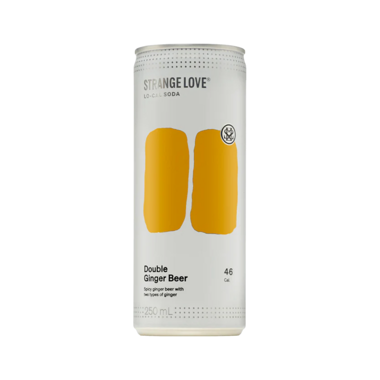 StrangeLove Double Ginger 250mL Cans 24 Pack