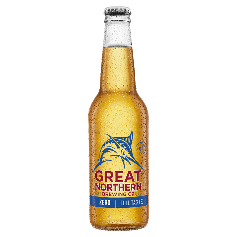 Great Northern Zero 330mL Bottles 24 Pack