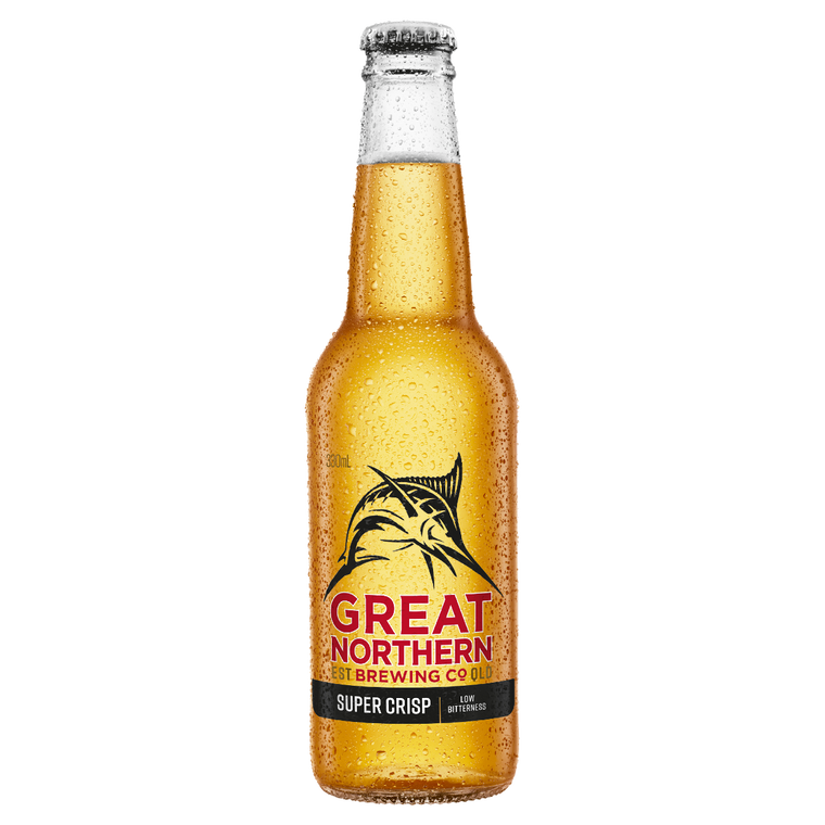 Great Northern Super Crisp Lager 330mL Bottles 24 Pack