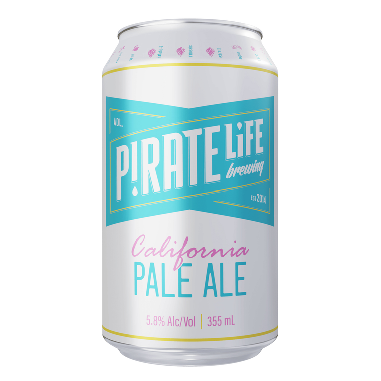 Pirate Life California Pale Ale 355ml Can 16 Pack