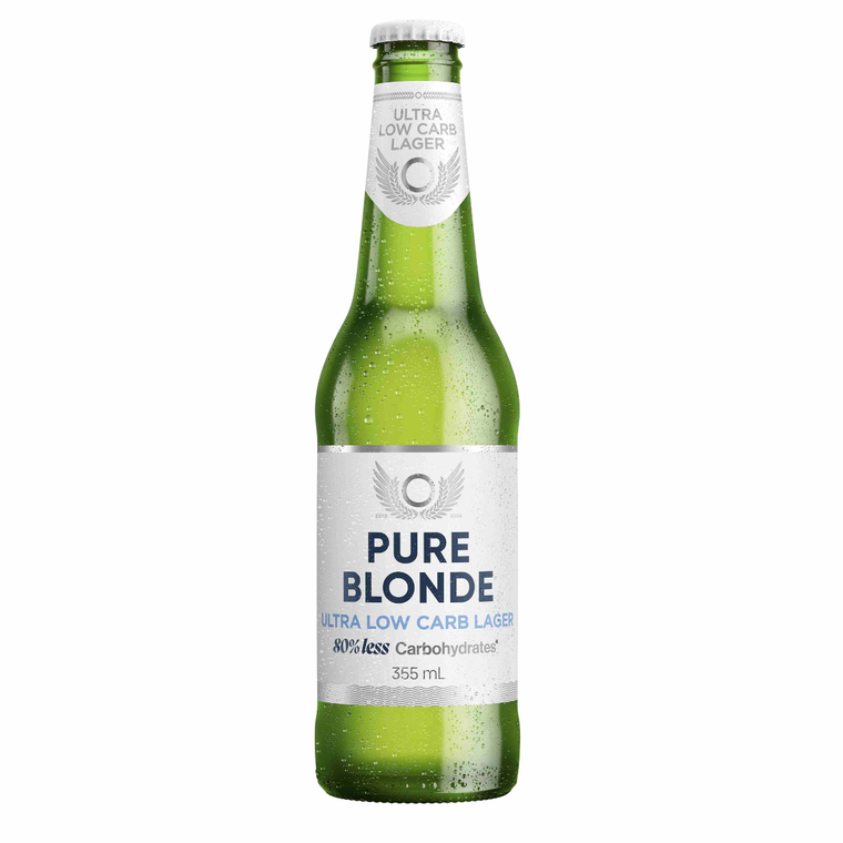 Pure Blonde 355mL Bottles 24 Pack