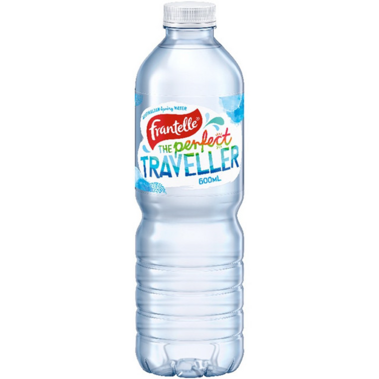 Frantelle Spring Water 600mL Bottles 24 Pack