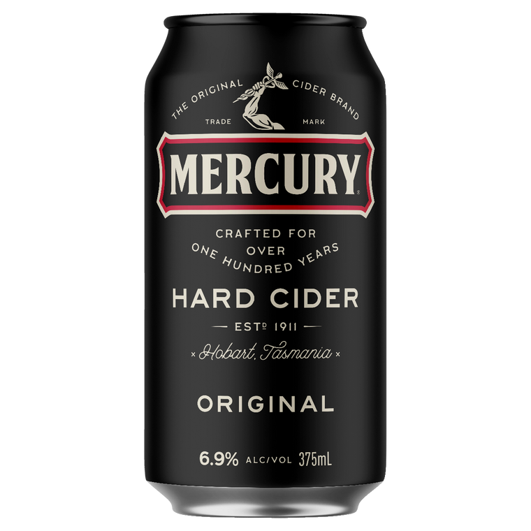 Mercury Hard Cider 375mL Cans 24 Pack