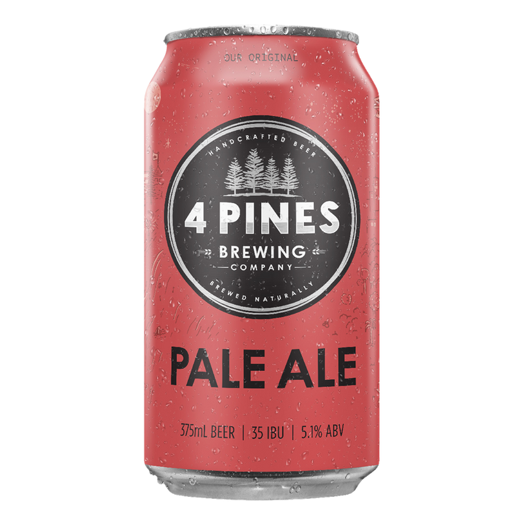 4 Pines Pale Ale 375mL Cans 18 Pack