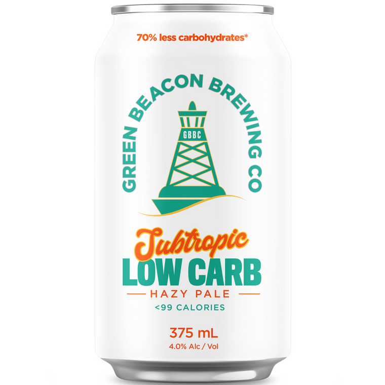 Green Beacon Subtropic Low Carb 375mL Cans 16 Pack