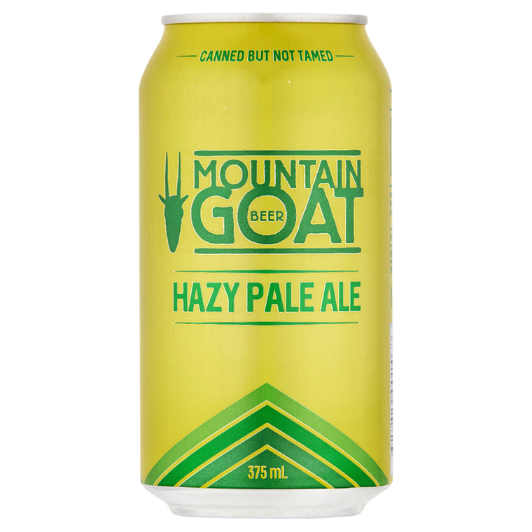 Mountain Goat Hazy Pale Ale 375mL Cans 24 Pack