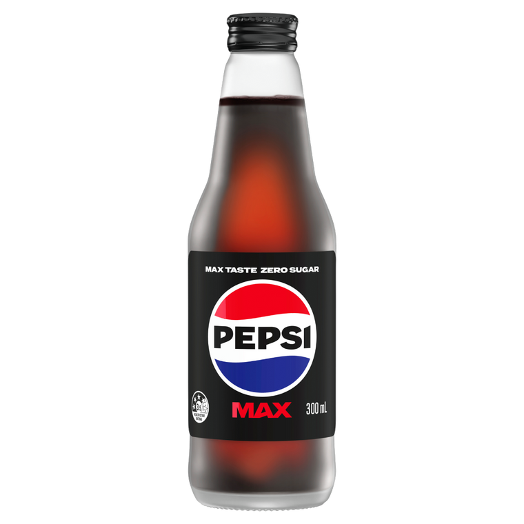 Pepsi Max 300mL Glass Bottle 24 Pack