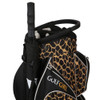 Golf Girl Ladies 14 Way Cart Bag - Leopard Skin