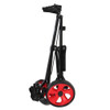 Caddymatic Golf i-Trac 2 Wheel Folding Golf Cart Black/Red