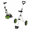 Young Gun Kids Adjustable Golf Cart for Junior Golfers 3-14 Years Old - White