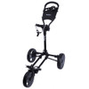 MacGregor Golf Flat Fold 3 Wheel Golf Cart / Trolley - Folds Completely Flat