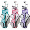 GolfGirl FWS3 Ladies Petite Golf Clubs Set with Cart Bag, All Graphite, Left Hand