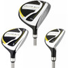 Young Gun SGS X Junior Kids Left Hand Golf Wood Set, Driver, Wood, Hybrid