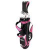 Confidence Golf Junior Golf Clubs Set - Pink, Girls Ages 4-7, Right Hand