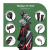 MacGregor Golf DCT4000 Golf Clubs Set with Bag, Mens Right Hand (12 Clubs / 16 Pieces)