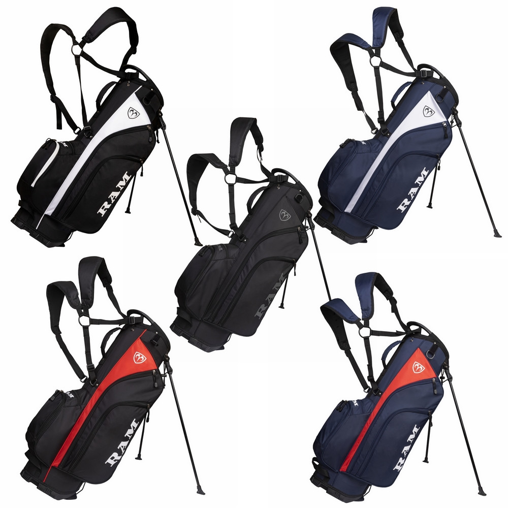 golf stand bag rain hood Universal Rainhood there are two smooth zippers Crospete Golf Stand Bag Black/Gray