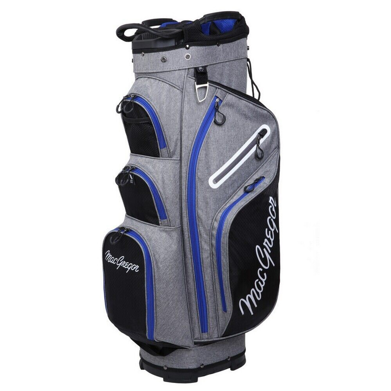 Nice lightweight MacGregor stand/carry Golf bag with 4 dividers Black &  White | eBay