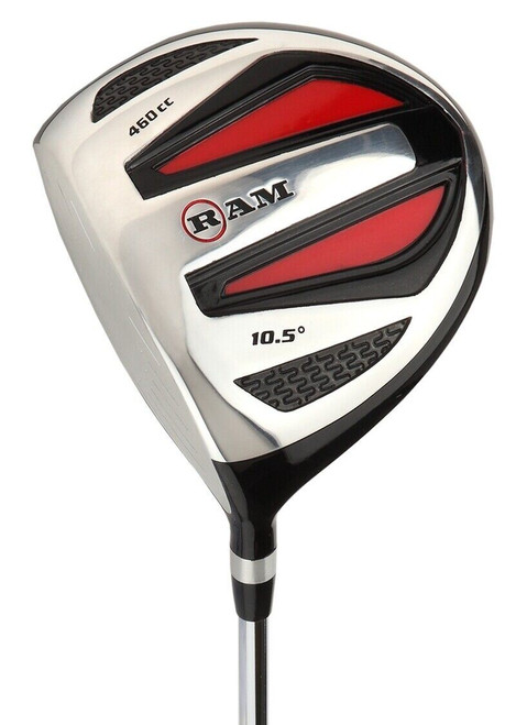 Ram Golf SGS 460cc Driver - Mens Left Hand - Headcover Included - Steel Shaft Ram Golf SGS 460cc Driver - Mens Left Hand - Headcover Included - Steel Shaft