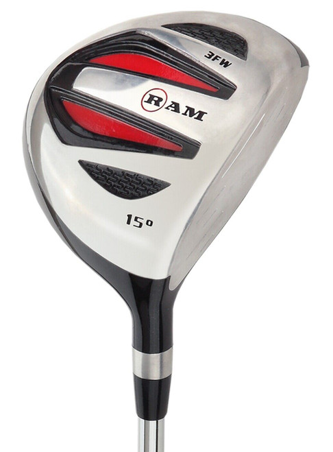 Ram Golf SGS Mens Fairway Wood - Headcover Included -Steel Shaft - Image 0