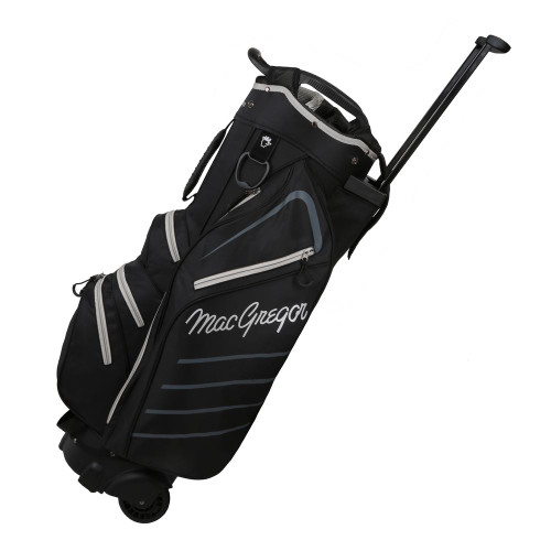 MacGregor Golf VIP Cart Bag with Built In Wheels / Handle, 14 Way Divider - Image 4
